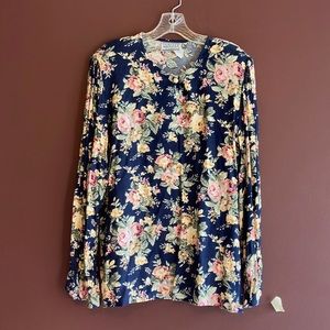Vintage floral top